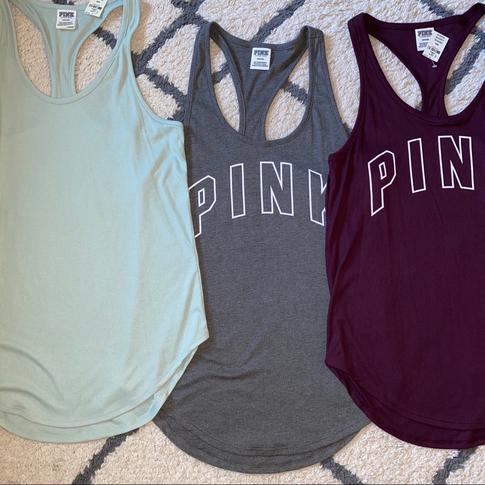 💥PINK Razor Back Tops💥